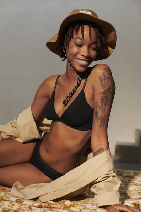 Zeynep represents levi& jpg ;s bodywear
